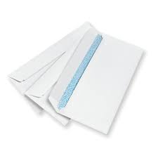 Sadaf White DL Envelopes Packet Size 115x225mm 50 Pieces No.SDF8166