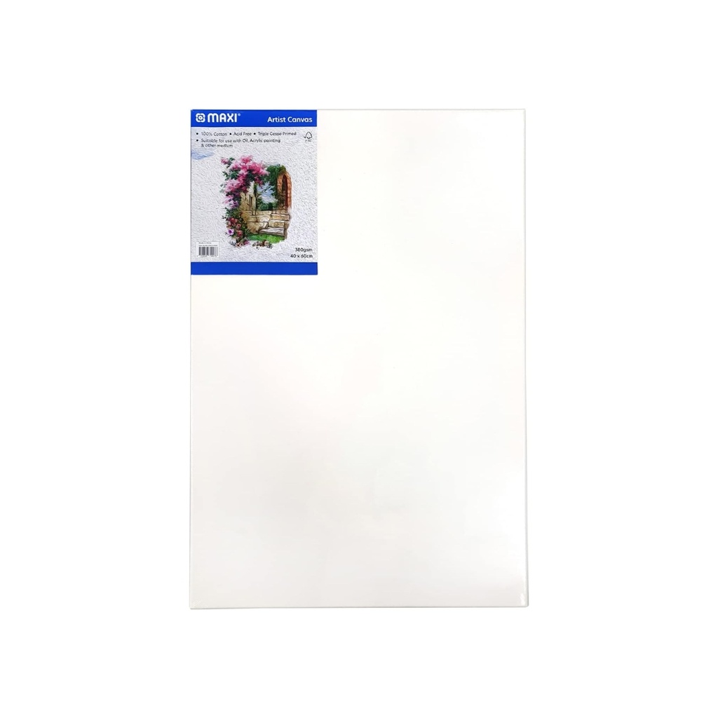MAXI Artist Canvas 40x60 380gsm