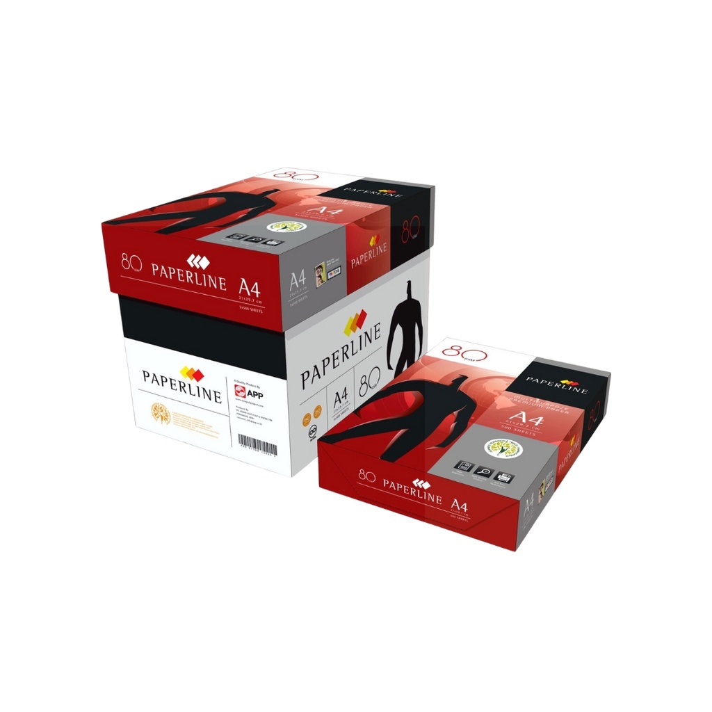 PaperLine - A4 Photocopy Paper - 1 Box 5 Bundle