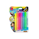 Deli-EA71301 Glitter Glue, 12ML*6