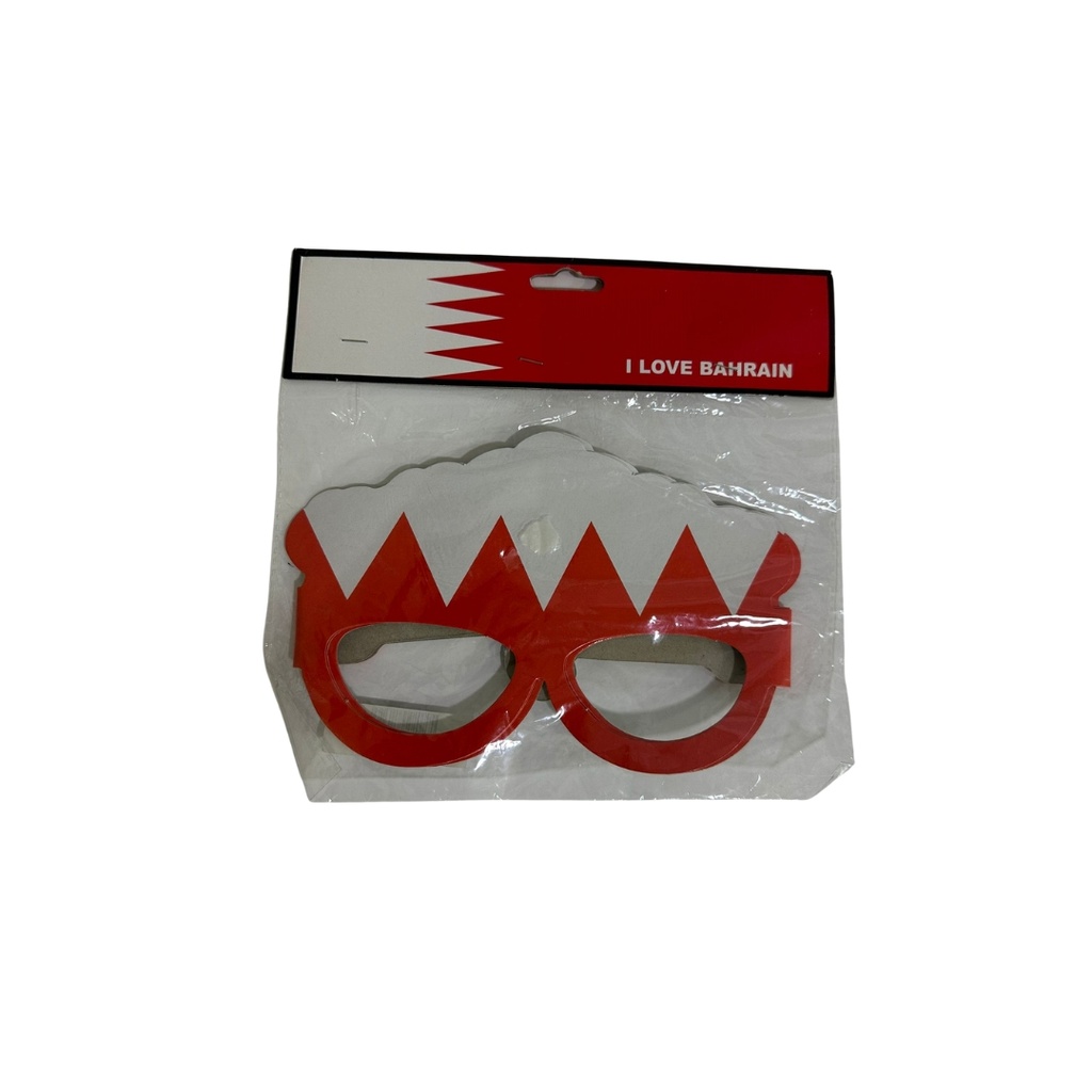 Bahrain Hard Paper Glasses 3Pc