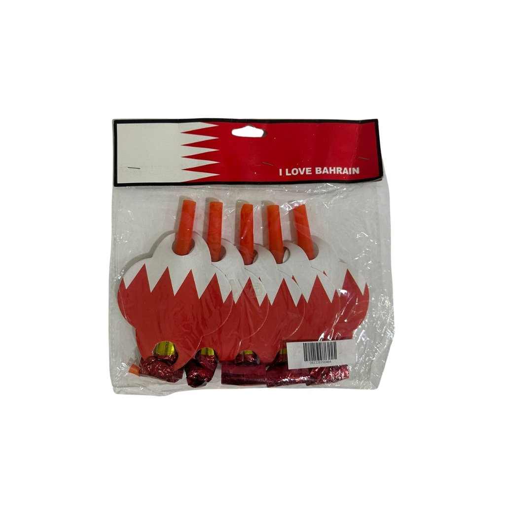 Bahrain Squawkers Party pipes , 5 pcs 