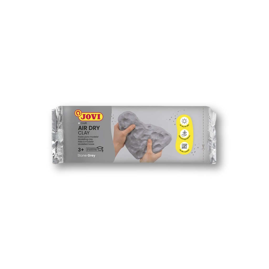 Jovi Air Dry Clay 250 G Grey