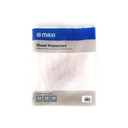 Maxi SHEET PROTECTOR A4 40 MICRON POLY BAG OF 50PC