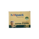 Wooden Wrapped Coffee Stirrer 14 Cm
