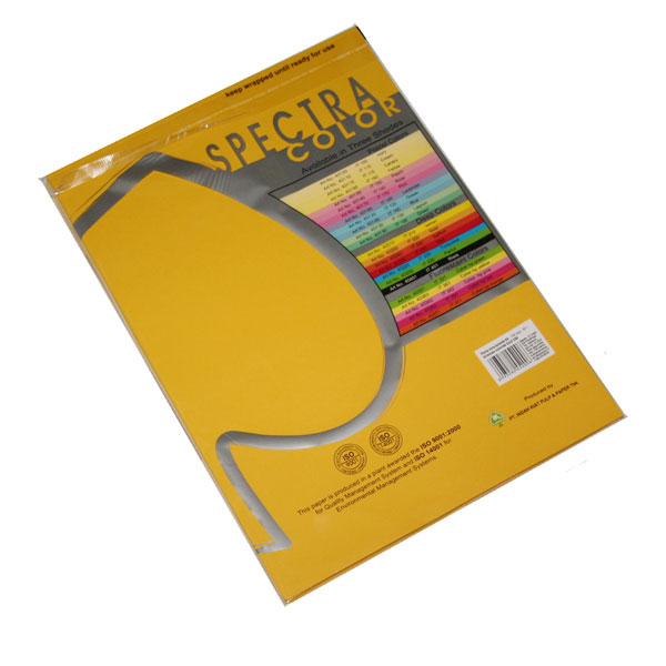 Spectra Premium Color Paper ( Gold ) A4 80grm 100 sheets 