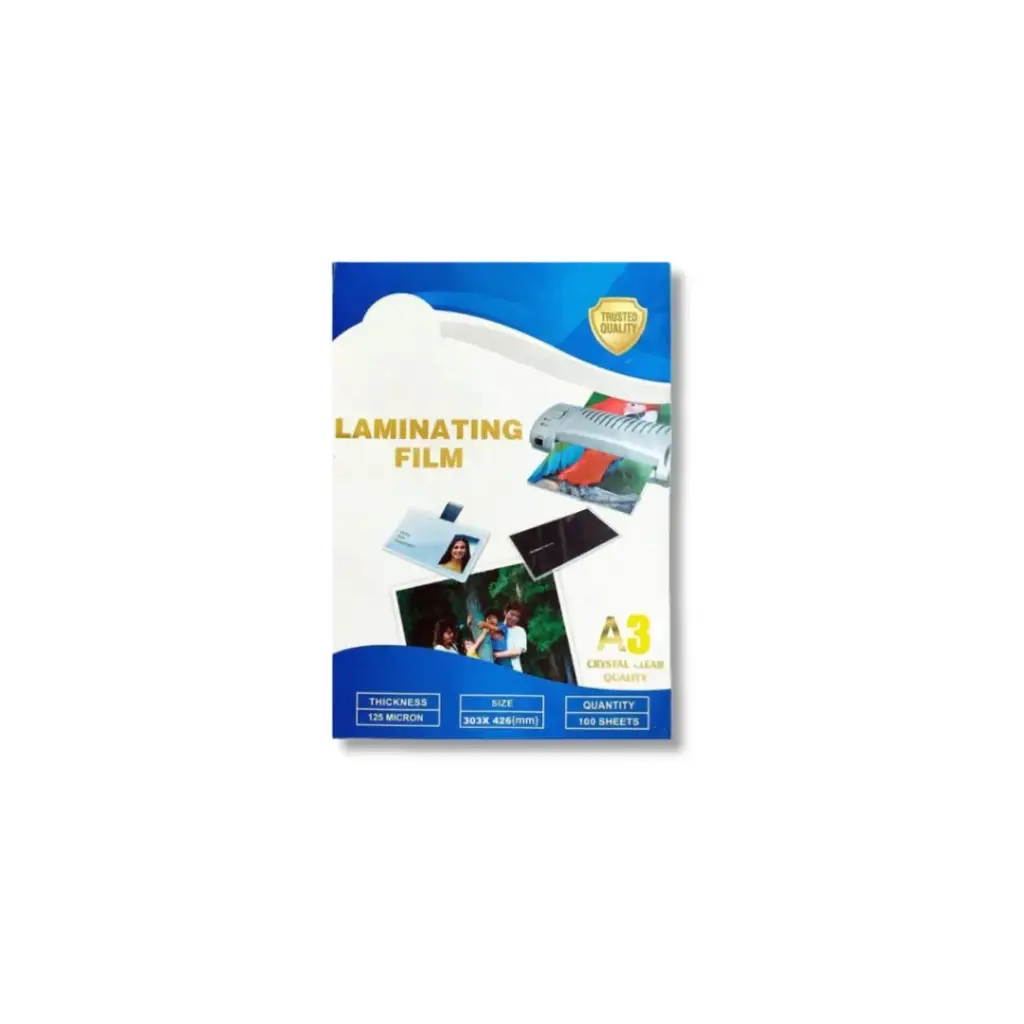 Sadaf A3 Lamination Pouch, 100 Pieces 125micro