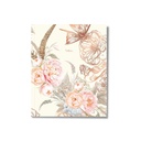 UniBook Notebook Flexi one line 60 sheet 10X8 Roses 