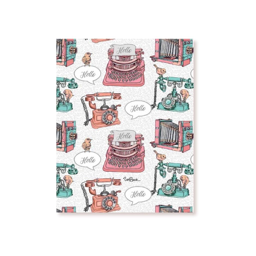 UniBook - Notebook Flexi Single Line 100sh  9X7