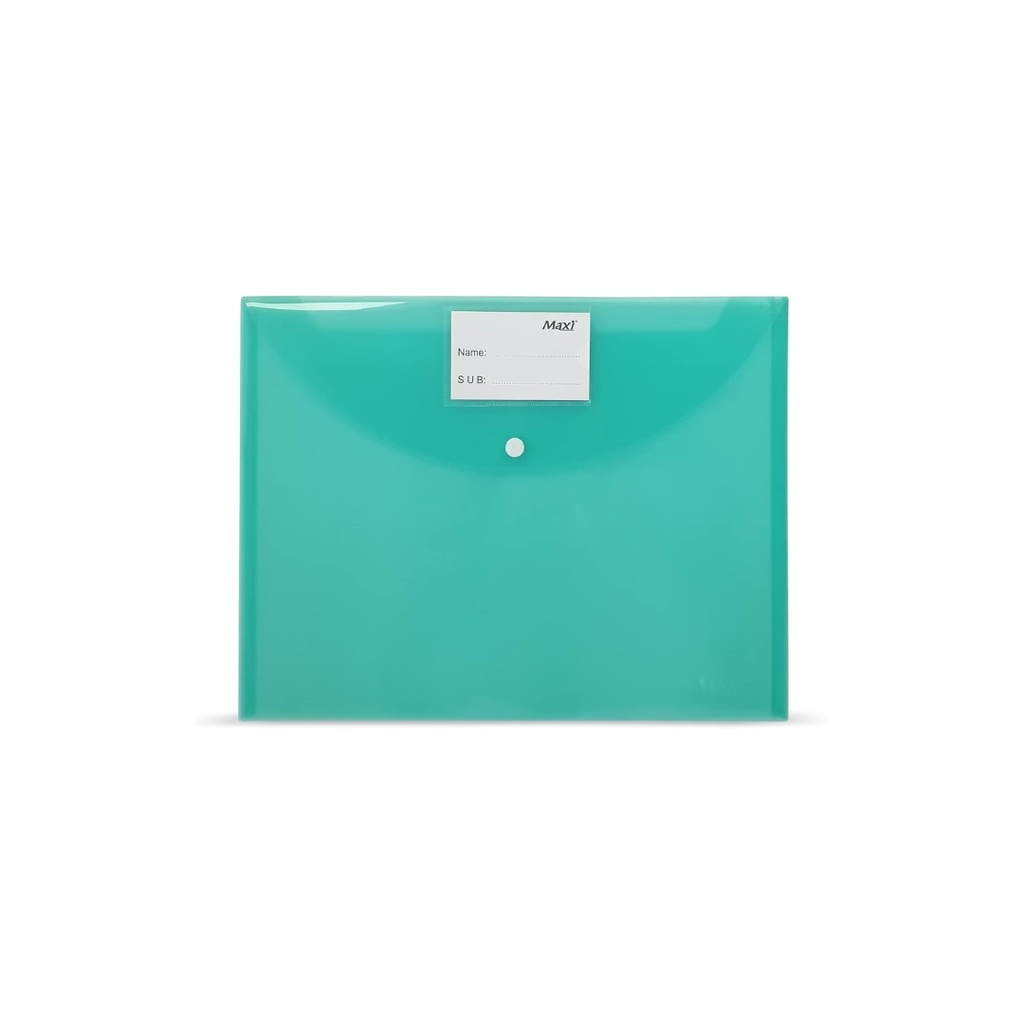 MAXI F/S CLEAR BAG 300 MICRON GREEN