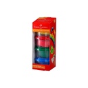 Faber-Castell Pack of 4 Sets Assorted Modelling Dough