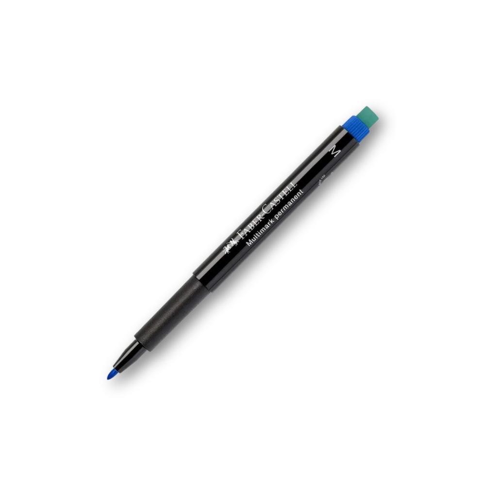 Faber Castell - Multimark Permanent Pen M Blue