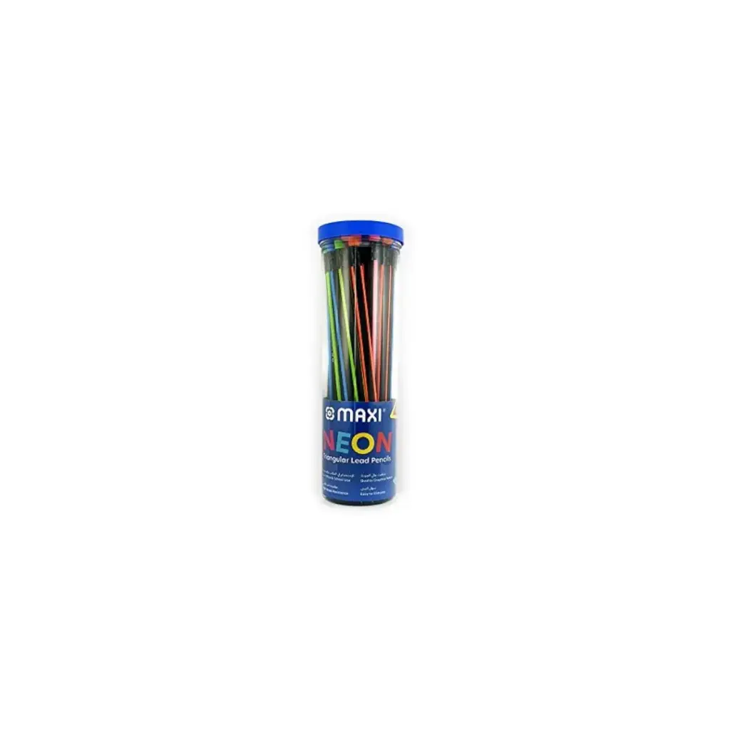 Maxi Neon tri Graphite Pencil 30Pc