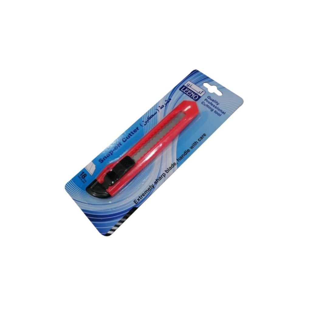 Leeno Brand- Snap Off Cutter 18 Mm Medium Size