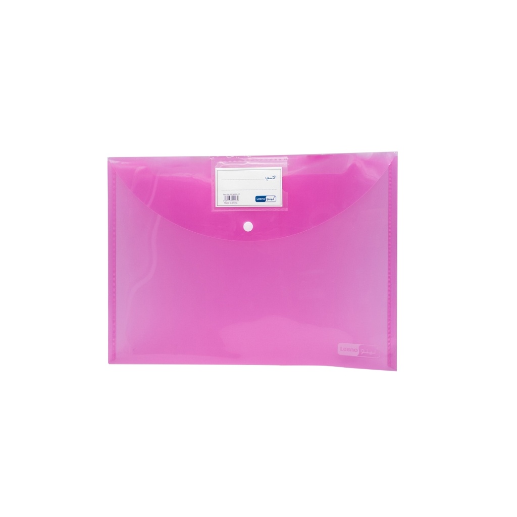 Leeno File PP envelop A4 Pink