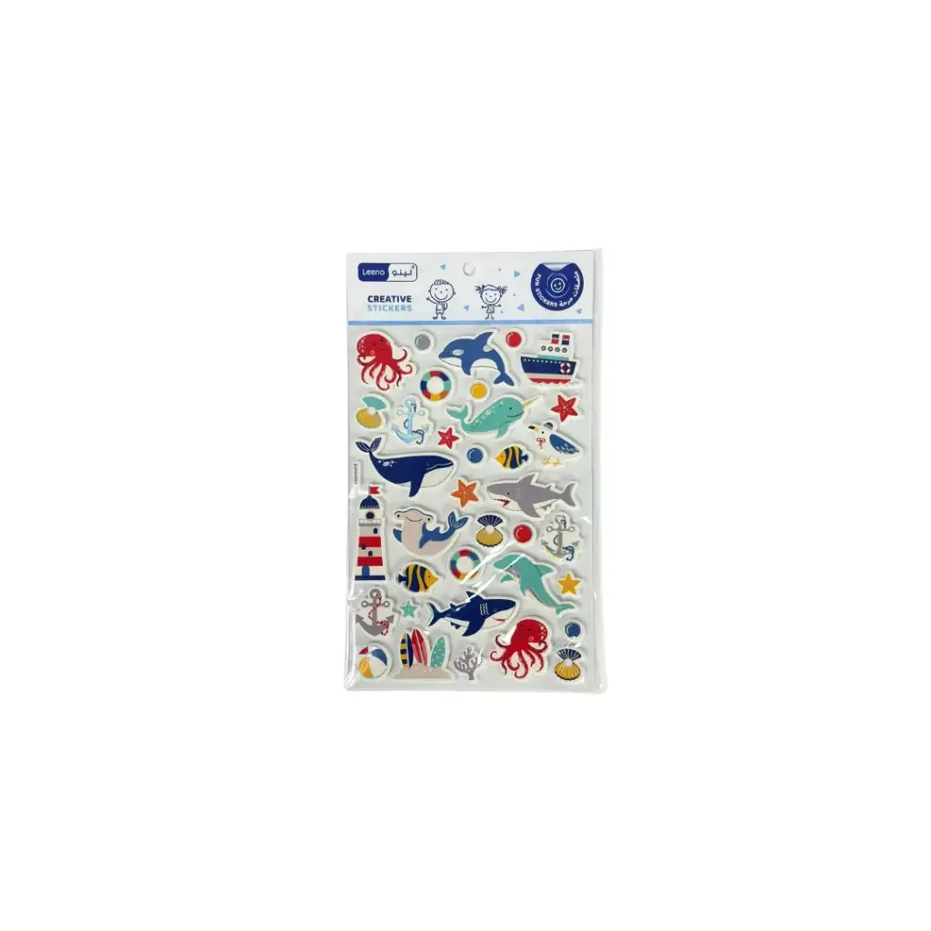Leeno Stickers Creative Fun Stickers Fish