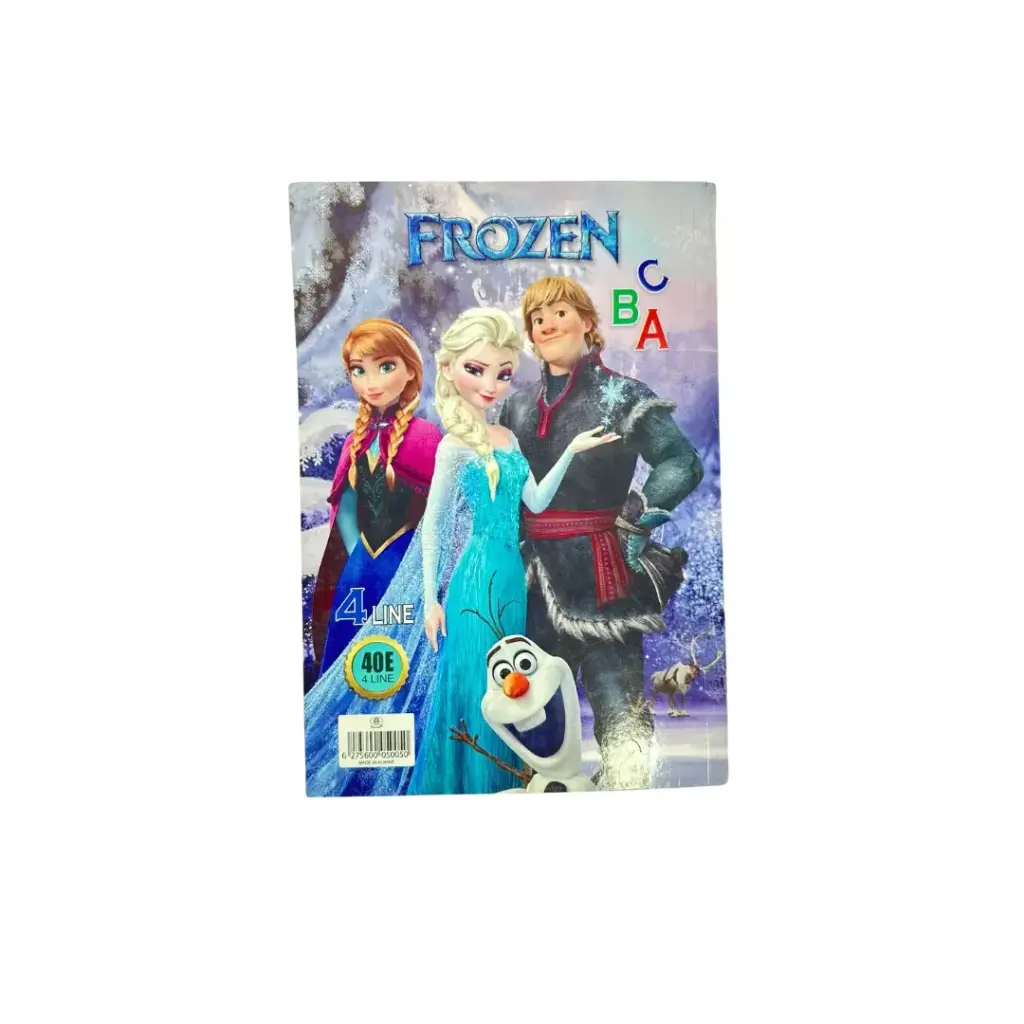 Notebook Single Line 40 Sheet PVC 9x7inch