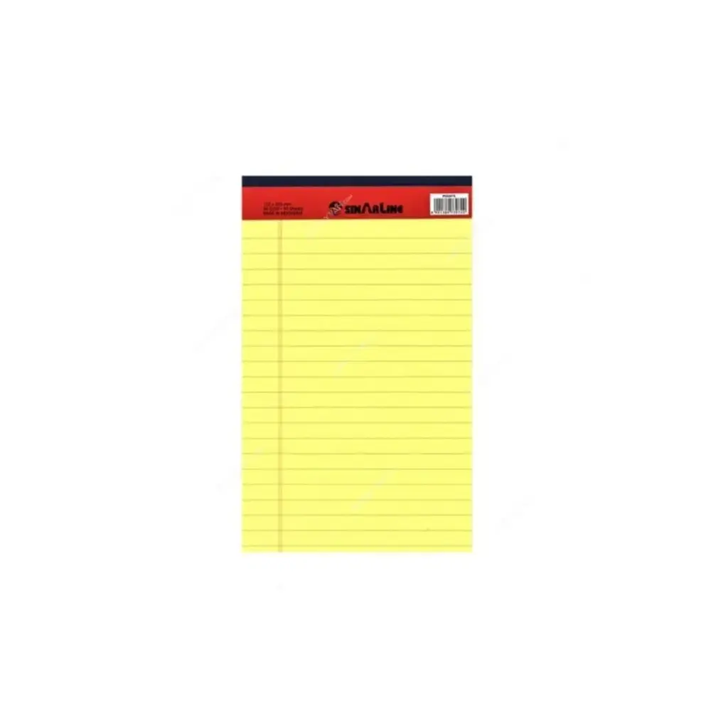 Sinarline A5 Yellow Legal Pad PD02075