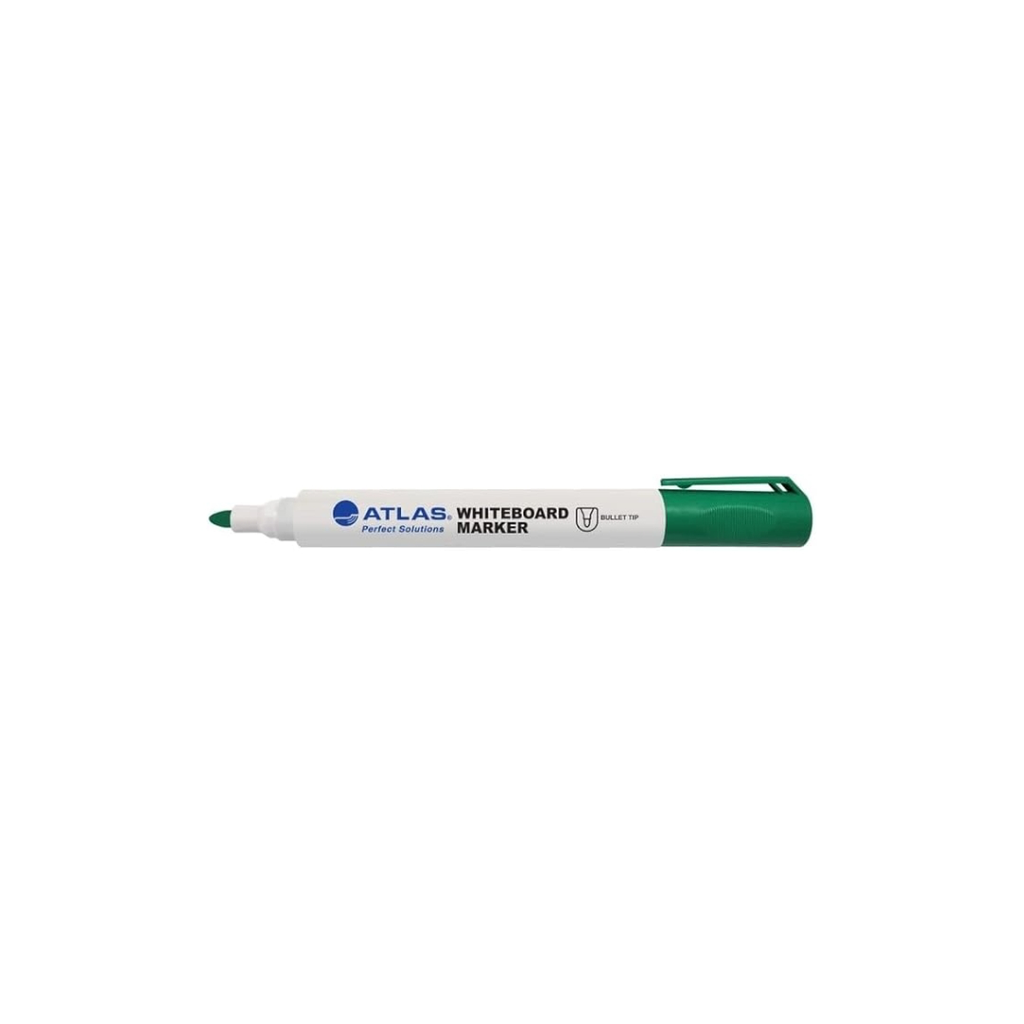 Atlas White Board Marker Bullet Green 1 pc