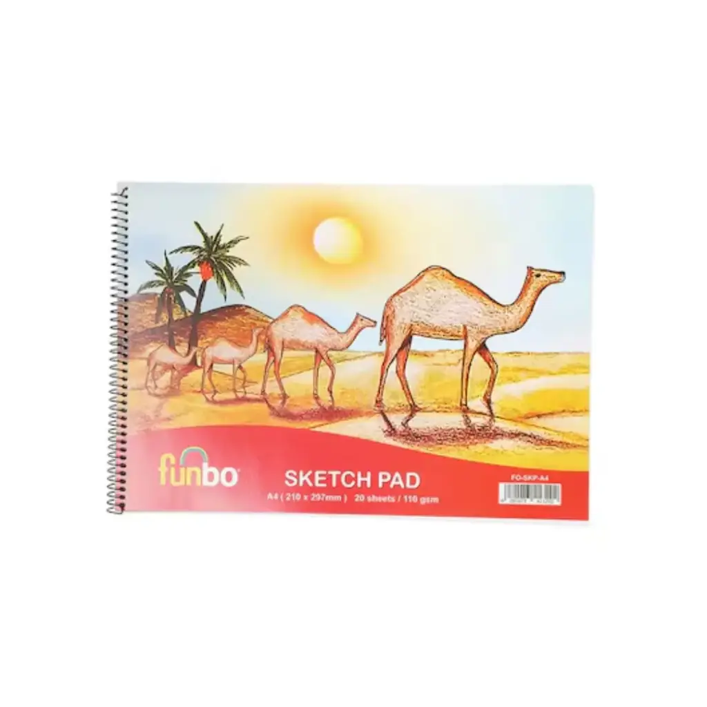 Funbo Sketch Pad A4 110 gsm 20 sheets