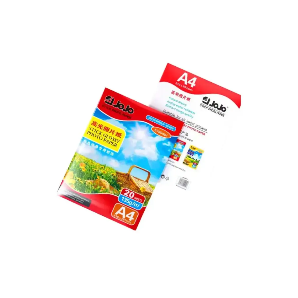 Jojo Stick Photo Paper - 135G 20 Sheet 