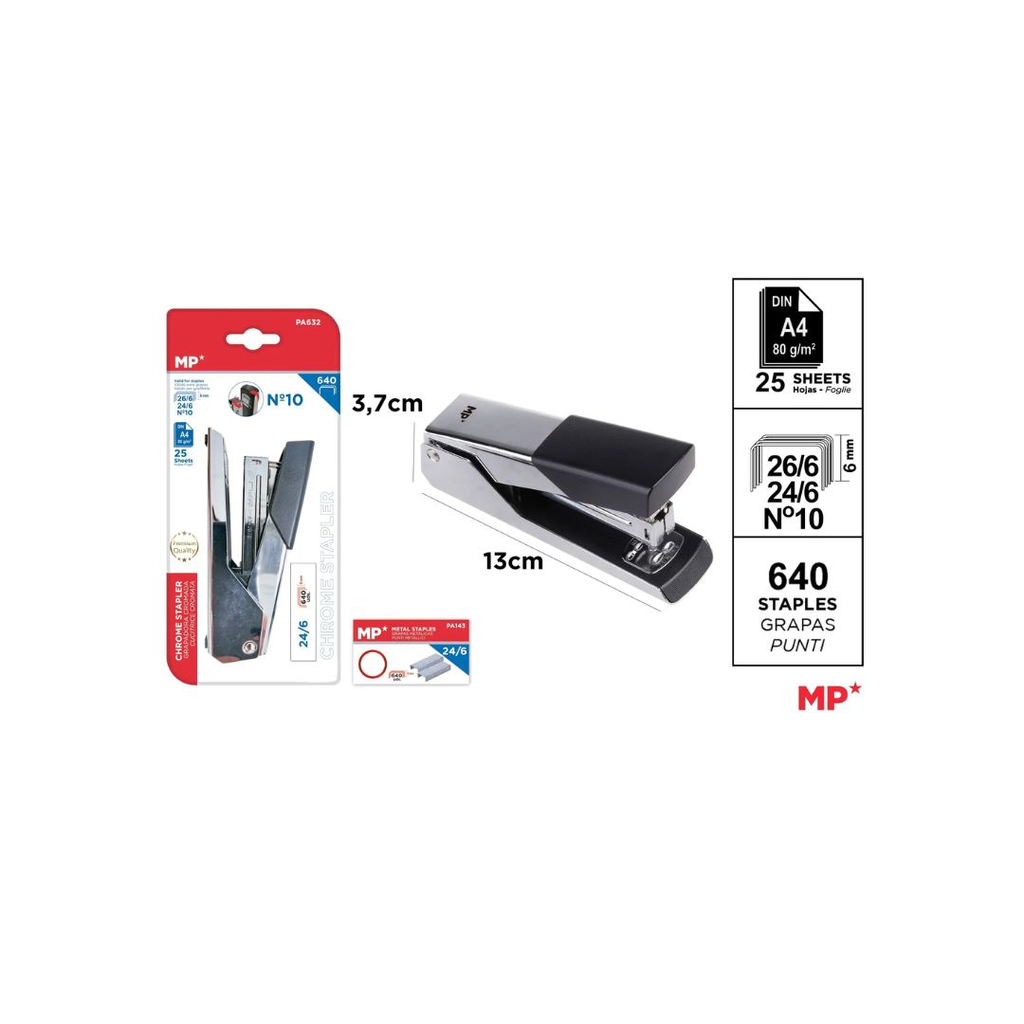 MP MEDIUM STAPLER (N10) (PA632) (CARD)