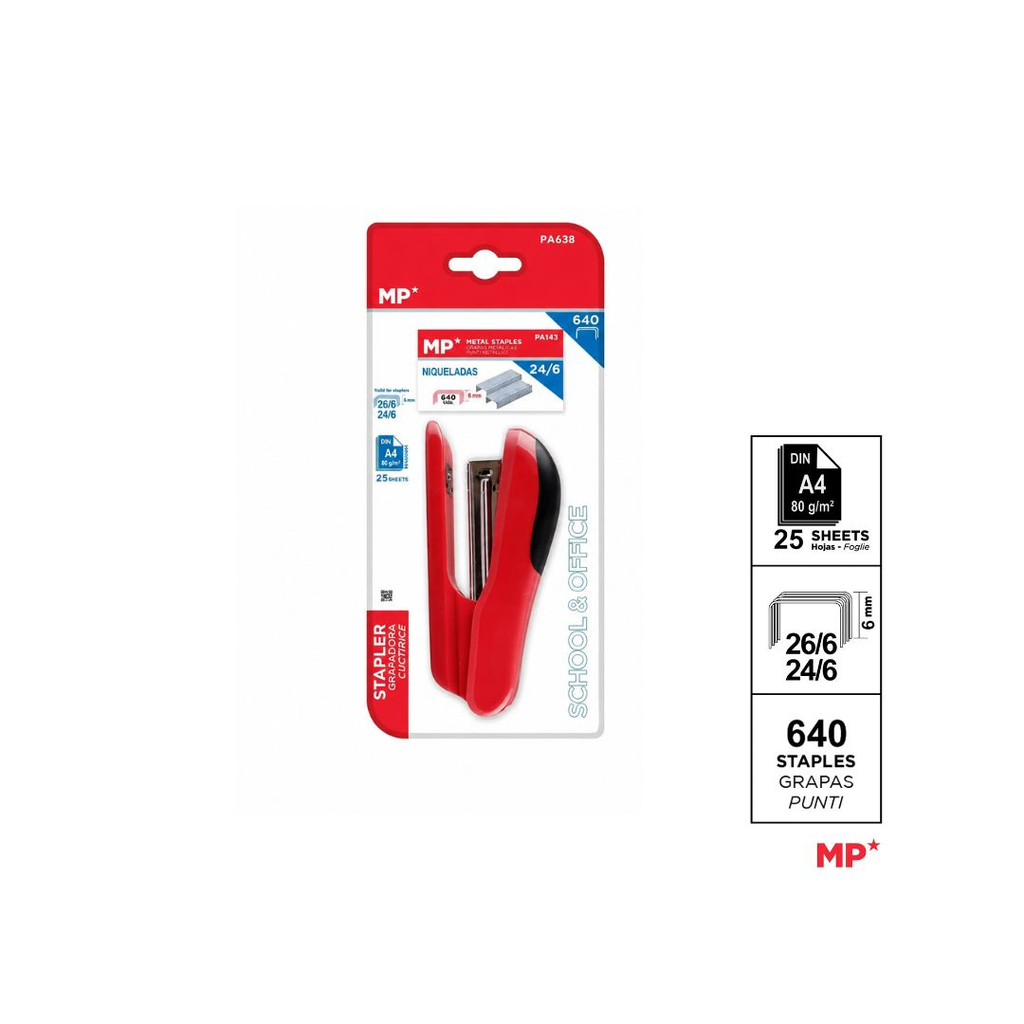 MP MEDIUM STAPLER (PA638) (CARD)