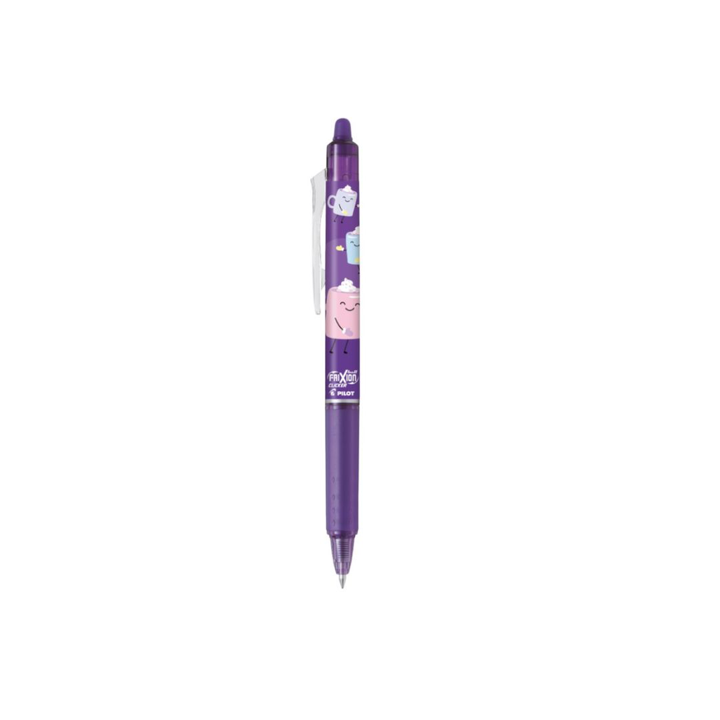 Pilot Frixion Ball Clicker 0.7 Blue - Blue Cocoa - Purple  BLRTFR7SW 