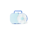 GoBe 2-in-1 Lunchbox with Small Snack Spinner Flip - Blueberry Blue 