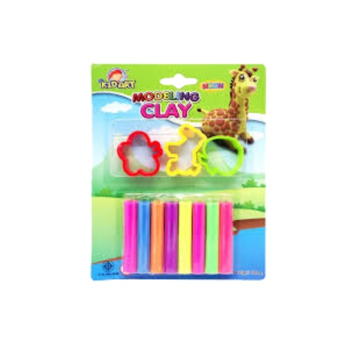 [1809024] Clay KidArt 8Color 100gm NO:T108NE