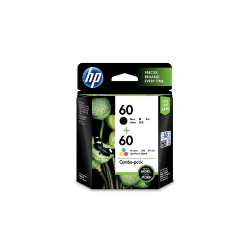 ink hp 60 black&color combo-pack