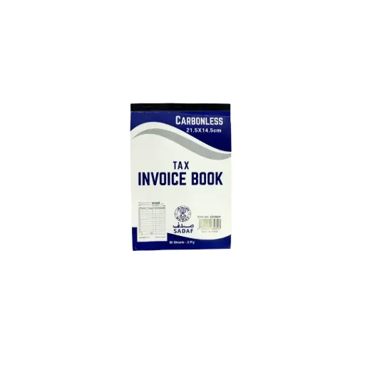 [2021263] Invoice Book Tax SADAF 21X14.2CM 50SH NO.SDF8931