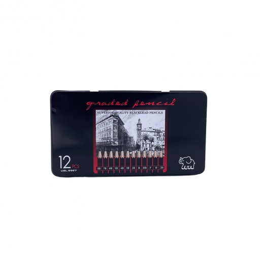 Graded Pencil 9967 Pencil Set - 12 Pieces