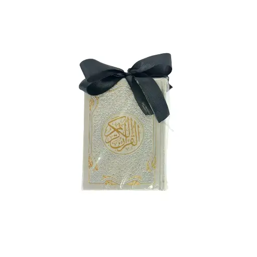 The Holy Quran colored - Grey color, 17 x 12 cm