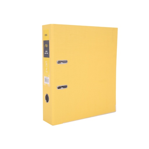 [NDB20350] Deli Lever Arch File, Yellow, 70mm, Large
