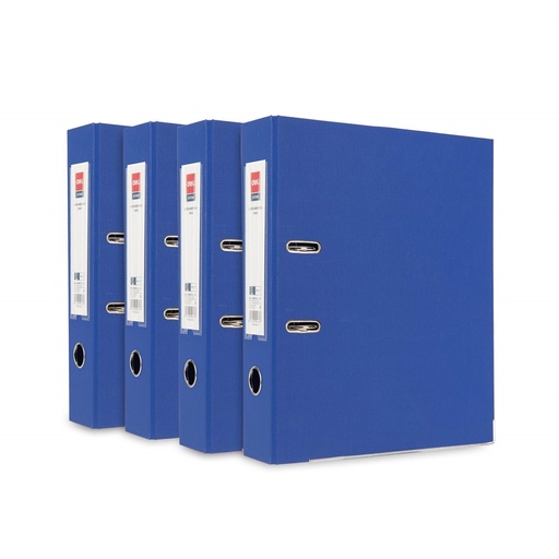 [ND39596DBL] Deli Lever Arch File - Blue - 70mm Large