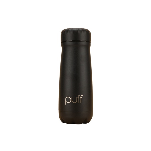 Puff Bottle Widemouth Matte Black 500ML