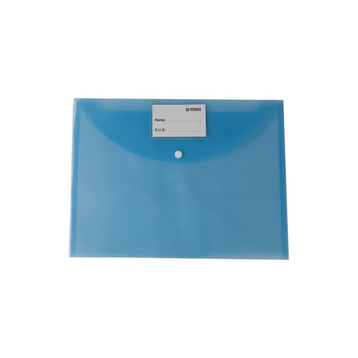 [MX-300LB] MAXI F/S CLEAR BAG 300 MICRON LIGHT BLUE