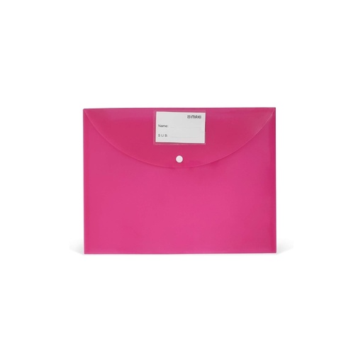 [MX-300P] MAXI F/S CLEAR BAG 300 MICRON PINK