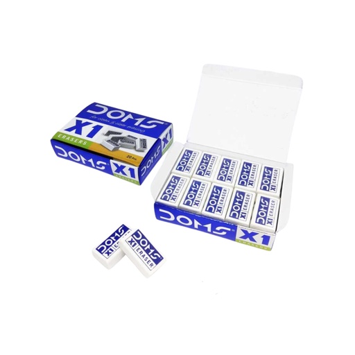 DOMS X1 ERASER 30X16X10MM 1Pc