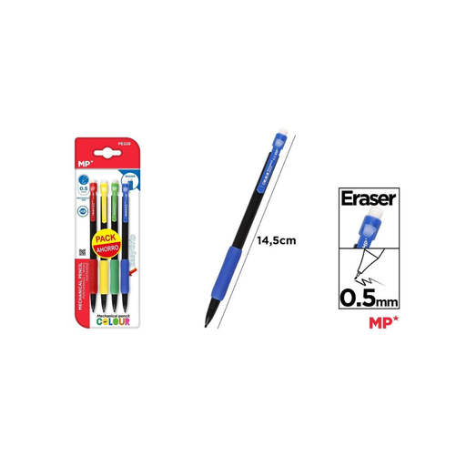[PE228] MP PLASTIC MECHANICAL PENCIL 0.5 MM (PE228)